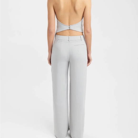 Khaki green tailored set - Picture 3 of 3